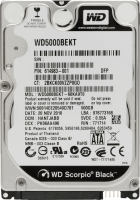 HDD Laptop Western Digital 500GB 7200RPM 16MB CACHE SATA2 WD5000BEKT Scorpio Black