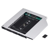 HDD Caddy laptop 9.5mm intern M2 NGFF SSD extern SATA