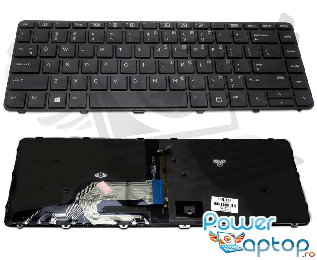 Tastatura HP ProBook 640 G3 iluminata backlit