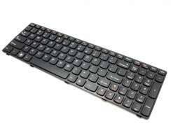 Tastatura Lenovo B570E Neagra. Keyboard Lenovo B570E Neagra. Tastaturi laptop Lenovo B570E Neagra. Tastatura notebook Lenovo B570E Neagra