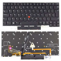 Tastatura Lenovo ThinkPad X1 Carbon 11th Gen iluminata layout UK fara rama enter mare