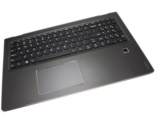 Tastatura Lenovo IdeaPad Yoga 510-15ISK Type 80S8 Neagra cu Palmrest Negru cu orificiu Amprenta si Touchpad. Keyboard Lenovo IdeaPad Yoga 510-15ISK Type 80S8 Neagra cu Palmrest Negru cu orificiu Amprenta si Touchpad. Tastaturi laptop Lenovo IdeaPad Yoga 510-15ISK Type 80S8 Neagra cu Palmrest Negru cu orificiu Amprenta si Touchpad. Tastatura notebook Lenovo IdeaPad Yoga 510-15ISK Type 80S8 Neagra cu Palmrest Negru cu orificiu Amprenta si Touchpad