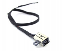 Mufa alimentare Dell Inspiron 14 7460 cu fir si conector cu 6 gauri si 5 pini pini. DC Jack Dell Inspiron 14 7460 cu fir