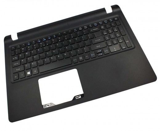 Tastatura Acer AP1NX000400-HA2S Neagra cu Palmrest Negru. Keyboard Acer AP1NX000400-HA2S Neagra cu Palmrest Negru. Tastaturi laptop Acer AP1NX000400-HA2S Neagra cu Palmrest Negru. Tastatura notebook Acer AP1NX000400-HA2S Neagra cu Palmrest Negru