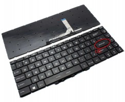 Tastatura MSI GF65 iluminata. Keyboard MSI GF65. Tastaturi laptop MSI GF65. Tastatura notebook MSI GF65