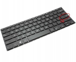 Tastatura Asus S406UA iluminata layout US fara rama enter mic