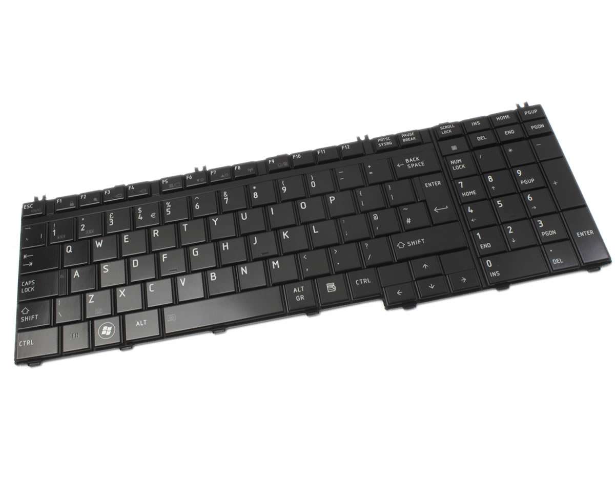 Tastatura Toshiba Satellite L505D S5965 neagra
