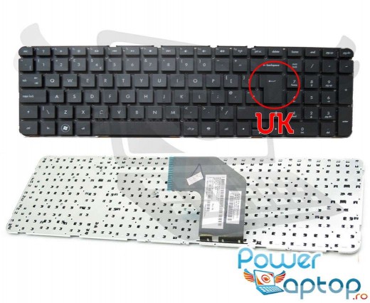 Tastatura HP  2B-04801Q121. Keyboard HP  2B-04801Q121. Tastaturi laptop HP  2B-04801Q121. Tastatura notebook HP  2B-04801Q121