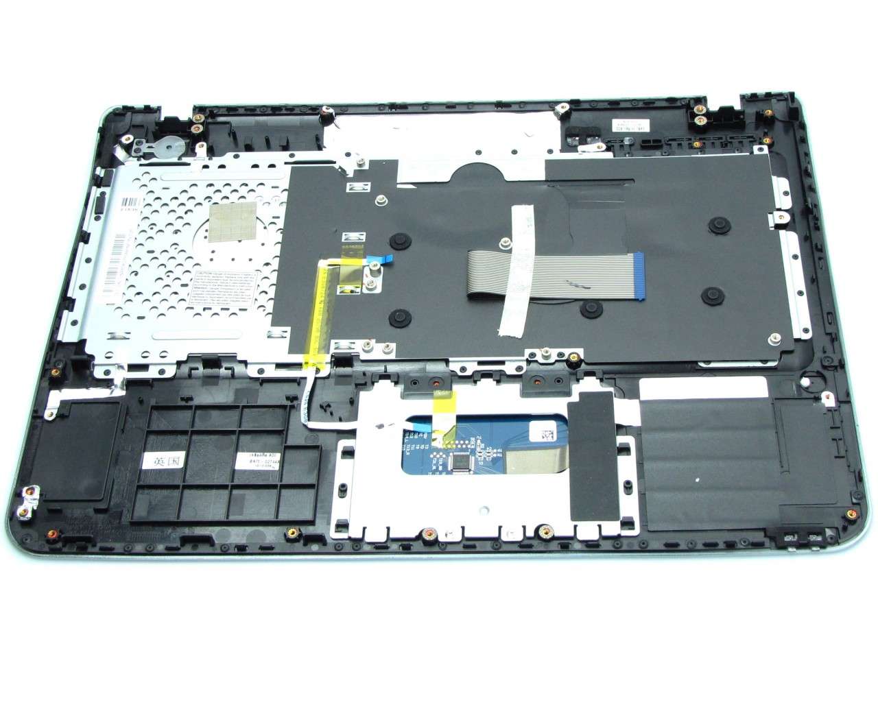 Tastatura Samsung SF410 cu Palmrest si Touchpad layout UK enter mare imagine 2021 powerlaptop.ro