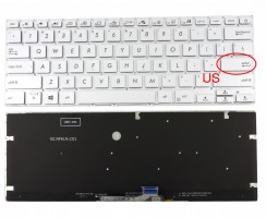 Tastatura Asus ZenBook UX431FL iluminata. Keyboard Asus ZenBook UX431FL. Tastaturi laptop Asus ZenBook UX431FL. Tastatura notebook Asus ZenBook UX431FL