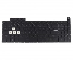Tastatura Asus TUF FA617NT iluminata layout US fara rama enter mic