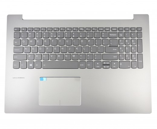 Tastatura Lenovo 5CB0N98641 Gri cu Palmrest Argintiu cu TouchPad iluminata backlit. Keyboard Lenovo 5CB0N98641 Gri cu Palmrest Argintiu cu TouchPad. Tastaturi laptop Lenovo 5CB0N98641 Gri cu Palmrest Argintiu cu TouchPad. Tastatura notebook Lenovo 5CB0N98641 Gri cu Palmrest Argintiu cu TouchPad