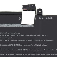 Baterie Dell Latitude 9510 2-in-1 Oem 88Wh