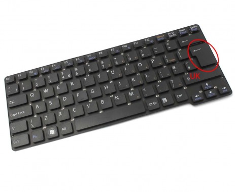 Tastatura Sony 148756111 neagra. Keyboard Sony 148756111. Tastaturi laptop Sony 148756111. Tastatura notebook Sony 148756111