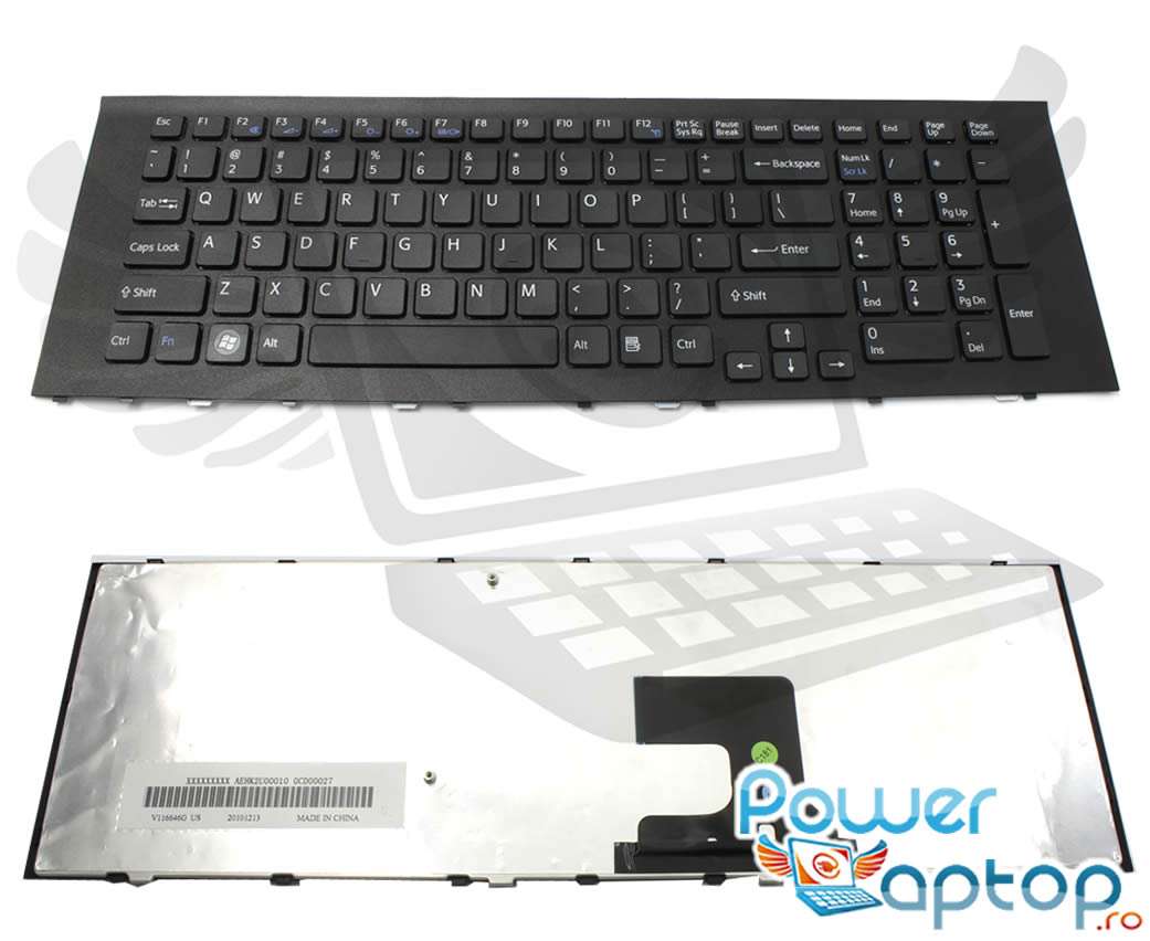 Tastatura Sony Vaio V116646H imagine powerlaptop.ro 2021