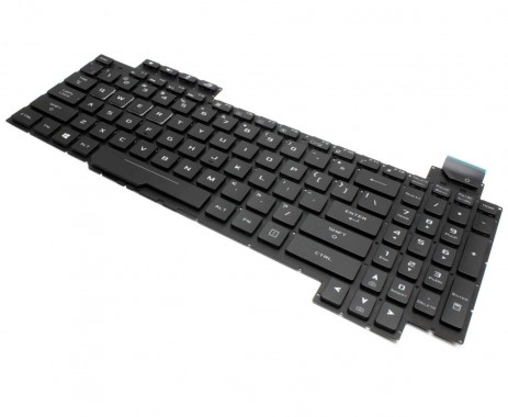 Tastatura Asus Asus ROG Strix GL703GM iluminata. Keyboard Asus Asus ROG Strix GL703GM. Tastaturi laptop Asus Asus ROG Strix GL703GM. Tastatura notebook Asus Asus ROG Strix GL703GM