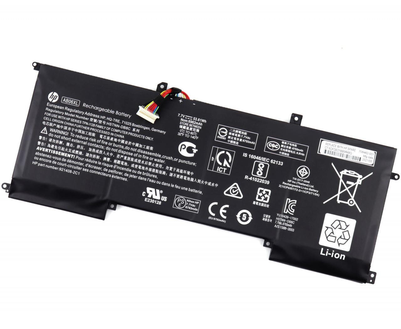 Baterie HP Envy 13-AD071TU Originala 53.61Wh