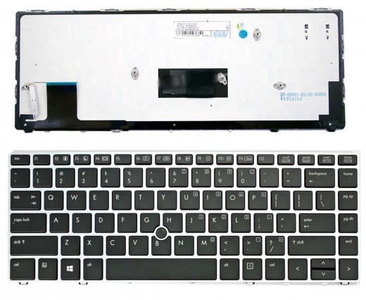 Tastatura HP EliteBook Folio 9470M iluminata backlit. Keyboard HP EliteBook Folio 9470M iluminata backlit. Tastaturi laptop HP EliteBook Folio 9470M iluminata backlit. Tastatura notebook HP EliteBook Folio 9470M iluminata backlit
