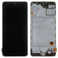 Ansamblu Display LCD + Touchscreen Original Service Pack Samsung Galaxy M31s M317 Black Negru. Ecran + Digitizer Original Service Pack Samsung Galaxy M31s M317 Black Negru