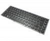 Tastatura Sony Vaio VPCS115FK W Neagra cu Rama Gri iluminata backlit. Keyboard Sony Vaio VPCS115FK W Neagra cu Rama Gri. Tastaturi laptop Sony Vaio VPCS115FK W Neagra cu Rama Gri. Tastatura notebook Sony Vaio VPCS115FK W Neagra cu Rama Gri