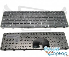 Tastatura HP Pavilion dv6 6b10 Neagra. Keyboard HP Pavilion dv6 6b10 Neagra. Tastaturi laptop HP Pavilion dv6 6b10 Neagra. Tastatura notebook HP Pavilion dv6 6b10 Neagra