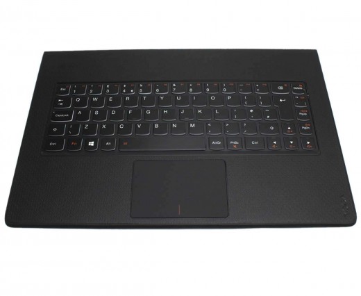 Tastatura Lenovo Yoga 3 Pro 1370  neagra cu Palmrest NEGRU iluminata backlit. Keyboard Lenovo Yoga 3 Pro 1370  neagra cu Palmrest NEGRU. Tastaturi laptop Lenovo Yoga 3 Pro 1370  neagra cu Palmrest NEGRU. Tastatura notebook Lenovo Yoga 3 Pro 1370  neagra cu Palmrest NEGRU