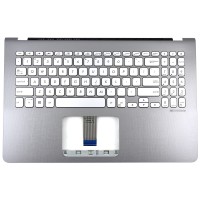 Tastatura Asus 13NB0IA7AP0321 Argintie cu Palmrest Gri fara TouchPad iluminata backlit. Keyboard Asus 13NB0IA7AP0321 Argintie cu Palmrest Gri fara TouchPad. Tastaturi laptop Asus 13NB0IA7AP0321 Argintie cu Palmrest Gri fara TouchPad. Tastatura notebook Asus 13NB0IA7AP0321 Argintie cu Palmrest Gri fara TouchPad