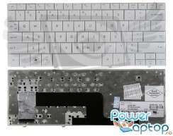 Tastatura HP Mini 110-1120 alba. Keyboard HP Mini 110-1120 alba. Tastaturi laptop HP Mini 110-1120 alba. Tastatura notebook HP Mini 110-1120 alba