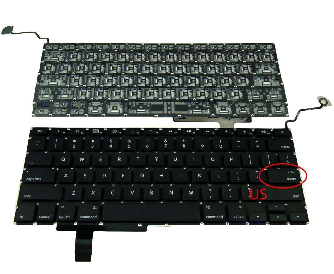 Tastatura Apple MacBook Pro A1297 layout US fara rama enter mic