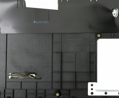 Tastatura Asus X570ZD Rosie cu Palmrest Negru fara TouchPad iluminata backlit