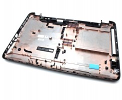 Bottom HP 15-AC. Carcasa Inferioara HP 15-AC Neagra fara Conector VGA