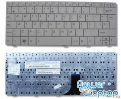 Tastatura Asus Eee PC 1001PG alba. Keyboard Asus Eee PC 1001PG alba. Tastaturi laptop Asus Eee PC 1001PG alba. Tastatura notebook Asus Eee PC 1001PG alba