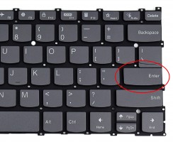 Tastatura Lenovo Yoga 7 14AHP9 Gri iluminata backlit
