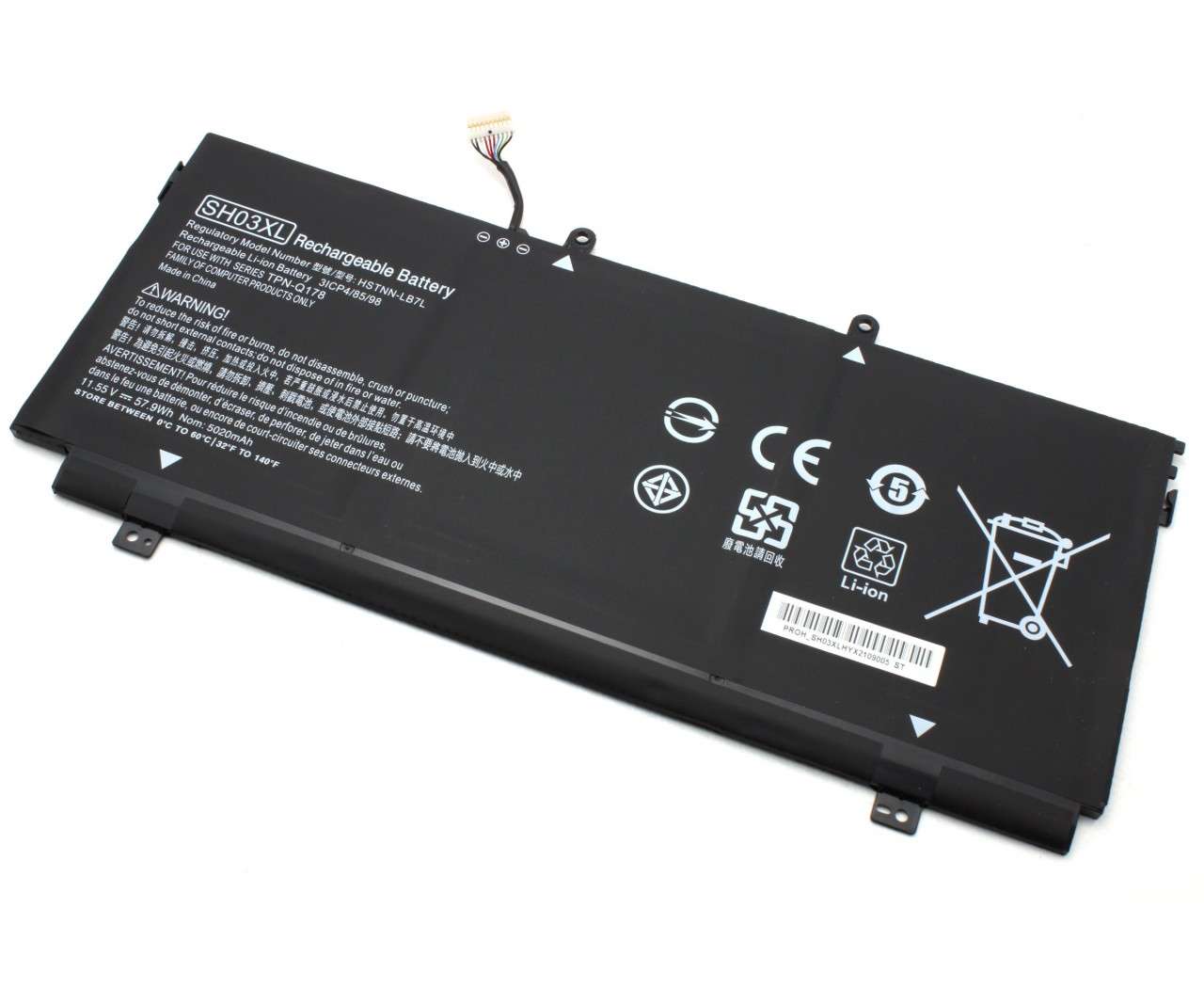 Baterie HP 13-AC013TU 57.9Wh