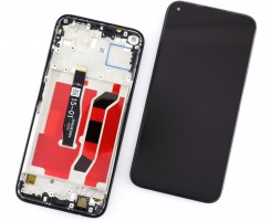 Ansamblu Display LCD + Touchscreen Huawei P40 Lite JNY-LX1 cu Rama Black Negru . Ecran + Digitizer Huawei P40 Lite JNY-LX1 cu Rama Black Negru