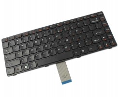 Tastatura Lenovo  T2Y9-US Rama neagra. Keyboard Lenovo  T2Y9-US Rama neagra. Tastaturi laptop Lenovo  T2Y9-US Rama neagra. Tastatura notebook Lenovo  T2Y9-US Rama neagra