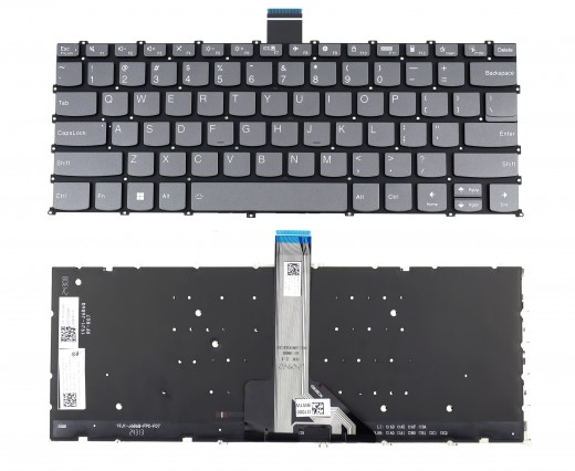 Tastatura Lenovo IdeaPad Pro 5 14APH9 Gri iluminata. Keyboard Lenovo IdeaPad Pro 5 14APH9. Tastaturi laptop Lenovo IdeaPad Pro 5 14APH9. Tastatura notebook Lenovo IdeaPad Pro 5 14APH9