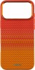 Husa iPhone 17 Pro Max Sunix Neo Lava Orange compatibila MagSafe