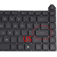 Tastatura Asus ROG Strix Scar 16 G634JZ iluminata RGB layout US fara rama enter mic