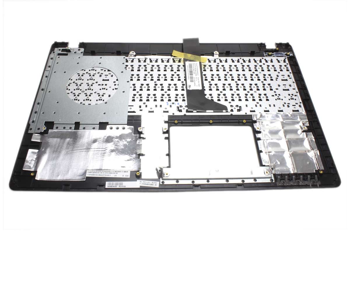 Tastatura Asus X552MD neagra cu Palmrest negru imagine