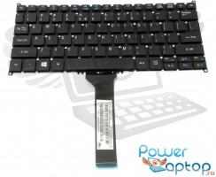 Tastatura Acer Aspire V5-132P iluminata. Keyboard Acer Aspire V5-132P. Tastaturi laptop Acer Aspire V5-132P. Tastatura notebook Acer Aspire V5-132P