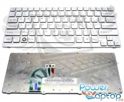 Tastatura Sony Vaio SVE14A15FXW argintie. Keyboard Sony Vaio SVE14A15FXW argintie. Tastaturi laptop Sony Vaio SVE14A15FXW argintie. Tastatura notebook Sony Vaio SVE14A15FXW argintie