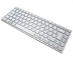 Tastatura Sony Vaio VPCS117GG B Alba. Keyboard Sony Vaio VPCS117GG B Alba. Tastaturi laptop Sony Vaio VPCS117GG B Alba. Tastatura notebook Sony Vaio VPCS117GG B Alba