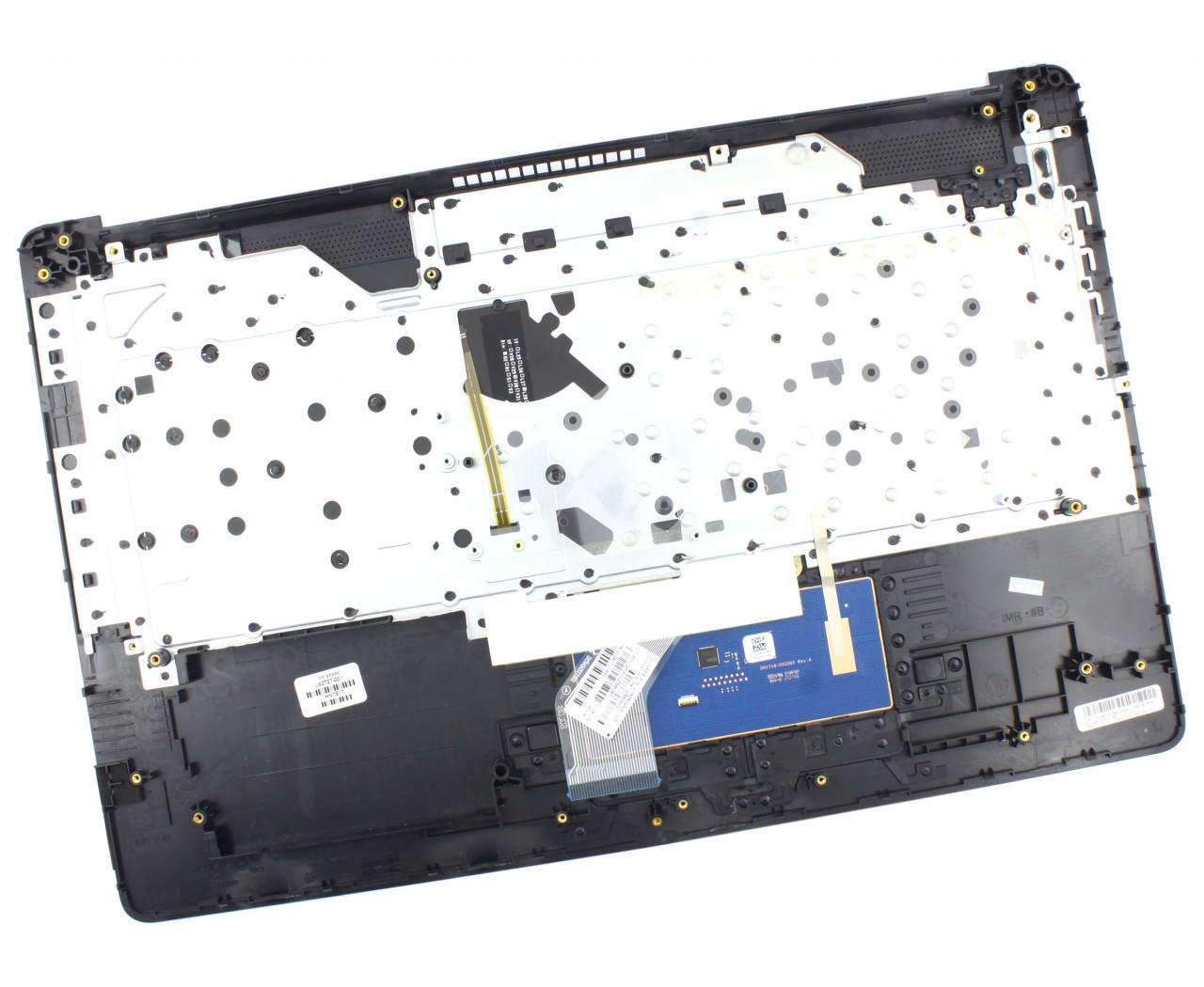 Tastatura HP PK1328B3A00 Neagra cu Palmrest Argintiu si TouchPad iluminata backlit argintiu