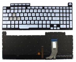 Tastatura Asus ROG STRIX SCAR III G731GV Albastra iluminata. Keyboard Asus ROG STRIX SCAR III G731GV. Tastaturi laptop Asus ROG STRIX SCAR III G731GV. Tastatura notebook Asus ROG STRIX SCAR III G731GV