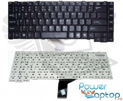 Tastatura Fujitsu Siemens Amilo K7610 neagra. Keyboard Fujitsu Siemens Amilo K7610 neagra. Tastaturi laptop Fujitsu Siemens Amilo K7610 neagra. Tastatura notebook Fujitsu Siemens Amilo K7610 neagra