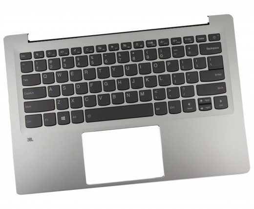 Tastatura Lenovo 5CB0N79710 Gri cu Palmrest Argintiu fara Amprenta iluminata backlit. Keyboard Lenovo 5CB0N79710 Gri cu Palmrest Argintiu fara Amprenta. Tastaturi laptop Lenovo 5CB0N79710 Gri cu Palmrest Argintiu fara Amprenta. Tastatura notebook Lenovo 5CB0N79710 Gri cu Palmrest Argintiu fara Amprenta