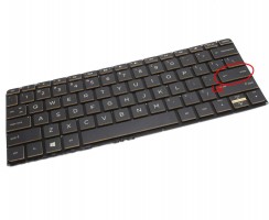 Tastatura HP Spectre 13-V021NR iluminata. Keyboard HP Spectre 13-V021NR. Tastaturi laptop HP Spectre 13-V021NR. Tastatura notebook HP Spectre 13-V021NR