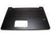 Tastatura Asus 0KNB0-662AUI00 neagra cu Palmrest neagra iluminata backlit. Keyboard Asus 0KNB0-662AUI00 neagra cu Palmrest neagra. Tastaturi laptop Asus 0KNB0-662AUI00 neagra cu Palmrest neagra. Tastatura notebook Asus 0KNB0-662AUI00 neagra cu Palmrest neagra