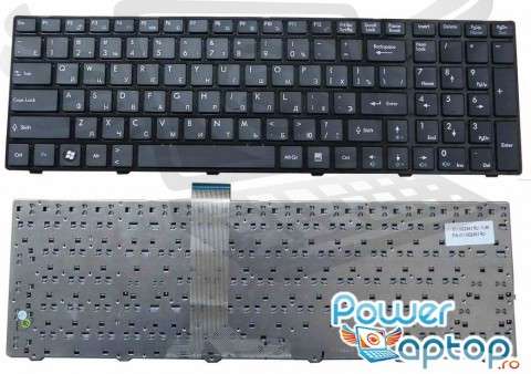 Tastatura MSI  GT683R-421NL. Keyboard MSI  GT683R-421NL. Tastaturi laptop MSI  GT683R-421NL. Tastatura notebook MSI  GT683R-421NL